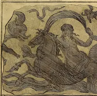 An illustration from Le pitture antiche delle grotte di Roma, e del sepolcro de' Nasonj : disegnate, & intagliate alla similitudine degli antichi originali (1706)