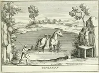 Picture 39 of 39 from Le pitture antiche del sepolcro de Nasonii nella Via Flaminia : disegnate, ed intagliate alla similitudine degli antichi originali (1680), leaf 108