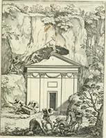 Picture 4 of 39 from Le pitture antiche del sepolcro de Nasonii nella Via Flaminia : disegnate, ed intagliate alla similitudine degli antichi originali (1680), leaf 24