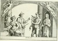 Picture 8 of 39 from Le pitture antiche del sepolcro de Nasonii nella Via Flaminia : disegnate, ed intagliate alla similitudine degli antichi originali (1680), leaf 32