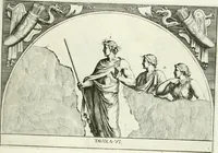 Picture 9 of 39 from Le pitture antiche del sepolcro de Nasonii nella Via Flaminia : disegnate, ed intagliate alla similitudine degli antichi originali (1680), leaf 34