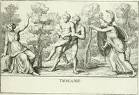 Picture 16 of 39 from Le pitture antiche del sepolcro de Nasonii nella Via Flaminia : disegnate, ed intagliate alla similitudine degli antichi originali (1680), leaf 48