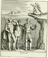 Picture 22 of 39 from Le pitture antiche del sepolcro de Nasonii nella Via Flaminia : disegnate, ed intagliate alla similitudine degli antichi originali (1680), leaf 60