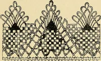 An illustration from Le poinct de France et les centres dentelliers au XVIIe et au XVIIIe siècles; ouvrage orné de quarante-trois illustrations (1905)