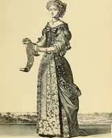 An illustration from Le poinct de France et les centres dentelliers au XVIIe et au XVIIIe siècles; ouvrage orné de quarante-trois illustrations (1905)