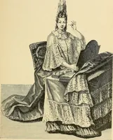 An illustration from Le poinct de France et les centres dentelliers au XVIIe et au XVIIIe siècles; ouvrage orné de quarante-trois illustrations (1905)