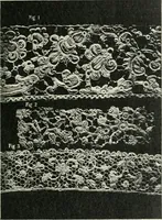 An illustration from Le poinct de France et les centres dentelliers au XVIIe et au XVIIIe siècles; ouvrage orné de quarante-trois illustrations (1905)