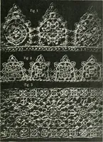 An illustration from Le poinct de France et les centres dentelliers au XVIIe et au XVIIIe siècles; ouvrage orné de quarante-trois illustrations (1905)