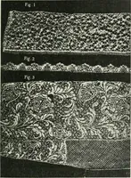 An illustration from Le poinct de France et les centres dentelliers au XVIIe et au XVIIIe siècles; ouvrage orné de quarante-trois illustrations (1905)