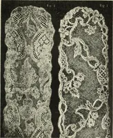 An illustration from Le poinct de France et les centres dentelliers au XVIIe et au XVIIIe siècles; ouvrage orné de quarante-trois illustrations (1905)