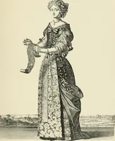 An illustration from Le poinct de France et les centres dentelliers au XVIIe et au XVIIIe siècles; ouvrage orné de quarante-trois illustrations (1905)