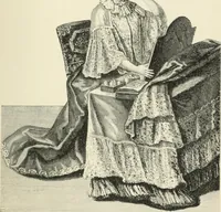 An illustration from Le poinct de France et les centres dentelliers au XVIIe et au XVIIIe siècles; ouvrage orné de quarante-trois illustrations (1905)
