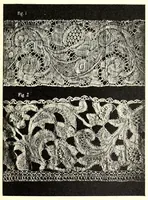 An illustration from Le poinct de France et les centres dentelliers au XVIIe et au XVIIIe siècles (1905)