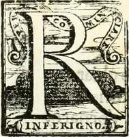 An illustration from Le pompe funebri celebrate da' Signori Accademici Infecondi di Roma per la morte dell'illustrissima Signora Elena Lucrezia Cornara Piscopia accademica, detta l'Inalterabile (1686)