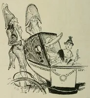 An illustration from Le Portefeuille d'un très vieux garçon (1885)