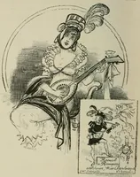 An illustration from Le Portefeuille d'un très vieux garçon (1885)