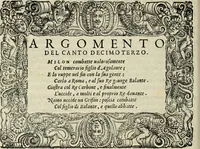 Picture 50 of 94 from Le prime imprese del conte Orlando (1572), leaf 127