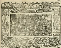 An illustration from Le prime imprese del conte Orlando (1572)