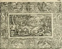 An illustration from Le prime imprese del conte Orlando (1572)