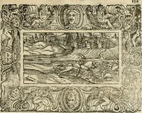 An illustration from Le prime imprese del conte Orlando (1572)