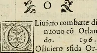 Picture 4 of 94 from Le prime imprese del conte Orlando (1572), leaf 17
