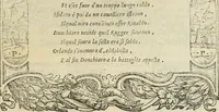 An illustration from Le prime imprese del conte Orlando (1572)