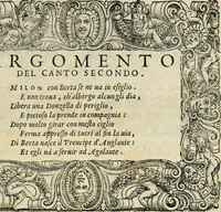 An illustration from Le prime imprese del conte Orlando (1572)