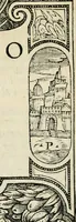 An illustration from Le prime imprese del conte Orlando (1572)
