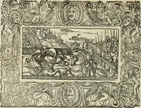 An illustration from Le prime imprese del conte Orlando (1572)