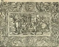 An illustration from Le prime imprese del conte Orlando (1572)
