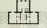 An illustration from Le propriétaire architecte : contenant des modèles de maisons de ville et de campagne, de fermes, orangeries, portes, puits, fontaines, etc. : ainsi qu'un traité d'architecture et de construction renferment le résumé desnouvelles découvertes relatives aux constructions : ouvrage utile aux architects, aux ingénieurs, aux entrepreneurs et principalement aux personnes qui veulent diriger elles-mêmes leurs ouvriers (1827)