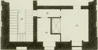 An illustration from Le propriétaire architecte : contenant des modèles de maisons de ville et de campagne, de fermes, orangeries, portes, puits, fontaines, etc. : ainsi qu'un traité d'architecture et de construction renferment le résumé desnouvelles découvertes relatives aux constructions : ouvrage utile aux architects, aux ingénieurs, aux entrepreneurs et principalement aux personnes qui veulent diriger elles-mêmes leurs ouvriers (1827)