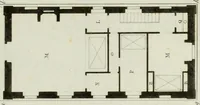 An illustration from Le propriétaire architecte : contenant des modèles de maisons de ville et de campagne, de fermes, orangeries, portes, puits, fontaines, etc. : ainsi qu'un traité d'architecture et de construction renferment le résumé desnouvelles découvertes relatives aux constructions : ouvrage utile aux architects, aux ingénieurs, aux entrepreneurs et principalement aux personnes qui veulent diriger elles-mêmes leurs ouvriers (1827)