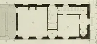 An illustration from Le propriétaire architecte : contenant des modèles de maisons de ville et de campagne, de fermes, orangeries, portes, puits, fontaines, etc. : ainsi qu'un traité d'architecture et de construction renferment le résumé desnouvelles découvertes relatives aux constructions : ouvrage utile aux architects, aux ingénieurs, aux entrepreneurs et principalement aux personnes qui veulent diriger elles-mêmes leurs ouvriers (1827)