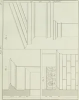 An illustration from Le propriétaire architecte : contenant des modèles de maisons de ville et de campagne, de fermes, orangeries, portes, puits, fontaines, etc. : ainsi qu'un traité d'architecture et de construction renferment le résumé desnouvelles découvertes relatives aux constructions : ouvrage utile aux architects, aux ingénieurs, aux entrepreneurs et principalement aux personnes qui veulent diriger elles-mêmes leurs ouvriers (1827)