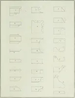 An illustration from Le propriétaire architecte : contenant des modèles de maisons de ville et de campagne, de fermes, orangeries, portes, puits, fontaines, etc. : ainsi qu'un traité d'architecture et de construction renferment le résumé desnouvelles découvertes relatives aux constructions : ouvrage utile aux architects, aux ingénieurs, aux entrepreneurs et principalement aux personnes qui veulent diriger elles-mêmes leurs ouvriers (1827)