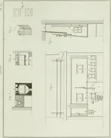 An illustration from Le propriétaire architecte : contenant des modèles de maisons de ville et de campagne, de fermes, orangeries, portes, puits, fontaines, etc. : ainsi qu'un traité d'architecture et de construction renferment le résumé desnouvelles découvertes relatives aux constructions : ouvrage utile aux architects, aux ingénieurs, aux entrepreneurs et principalement aux personnes qui veulent diriger elles-mêmes leurs ouvriers (1827)