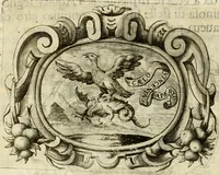 An illustration from Le pubbliche dimostrazioni di allegrezza della città di Milano : alli 10. febraio, e 6. marzo dell'anno 1658, nella nascita del serenissimo principe di Spagna Filippo Prospero (1659)