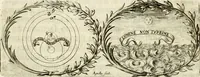 An illustration from Le pubbliche dimostrazioni di allegrezza della città di Milano : alli 10. febraio, e 6. marzo dell'anno 1658, nella nascita del serenissimo principe di Spagna Filippo Prospero (1659)