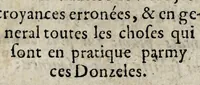 Picture 1 of 3 from Le putanisme d'Amsterdam : livre contenant les tours & les ruses dont se servent les putains & les maquereles, comme aussi leur maniere de vivre, leur croyances erronées, & en general toutes les choses qui sont en pratique parmy ces donzeles (1681), leaf 9