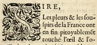 An illustration from Le Remerciment De La France Av Roy : Sur le subiet de la Paix. Par le Sieur de Nerueze. (1616)