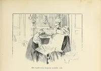 An illustration from Le roi du timbre-poste (1898)