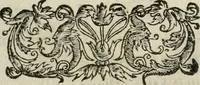 An illustration from Le romant des chevaliers de la gloire (1612)