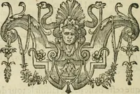 An illustration from Le romant des chevaliers de la gloire (1612)