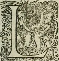 An illustration from Le romant des chevaliers de la gloire (1612)
