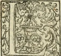 An illustration from Le romant des chevaliers de la gloire (1612)