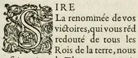 An illustration from Le romant des chevaliers de Thrace (1605)
