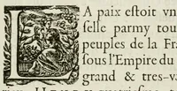 Picture 1 of 2 from Le romant des chevaliers de Thrace (1605), leaf 9