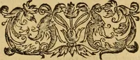 An illustration from Le romant des chevaliers de la gloire, : contenant plvsievrs ... aduentures des princes ... qui parurent aux courses faictes à la Place royale pour la feste des alliances de France & d'Espagne. Avec la description de levrs entrees, equipages, habits, machines, deuises, armes & blasons de leurs maisons. (1612)