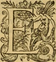 An illustration from Le romant des chevaliers de la gloire, : contenant plvsievrs ... aduentures des princes ... qui parurent aux courses faictes à la Place royale pour la feste des alliances de France & d'Espagne. Avec la description de levrs entrees, equipages, habits, machines, deuises, armes & blasons de leurs maisons. (1612)
